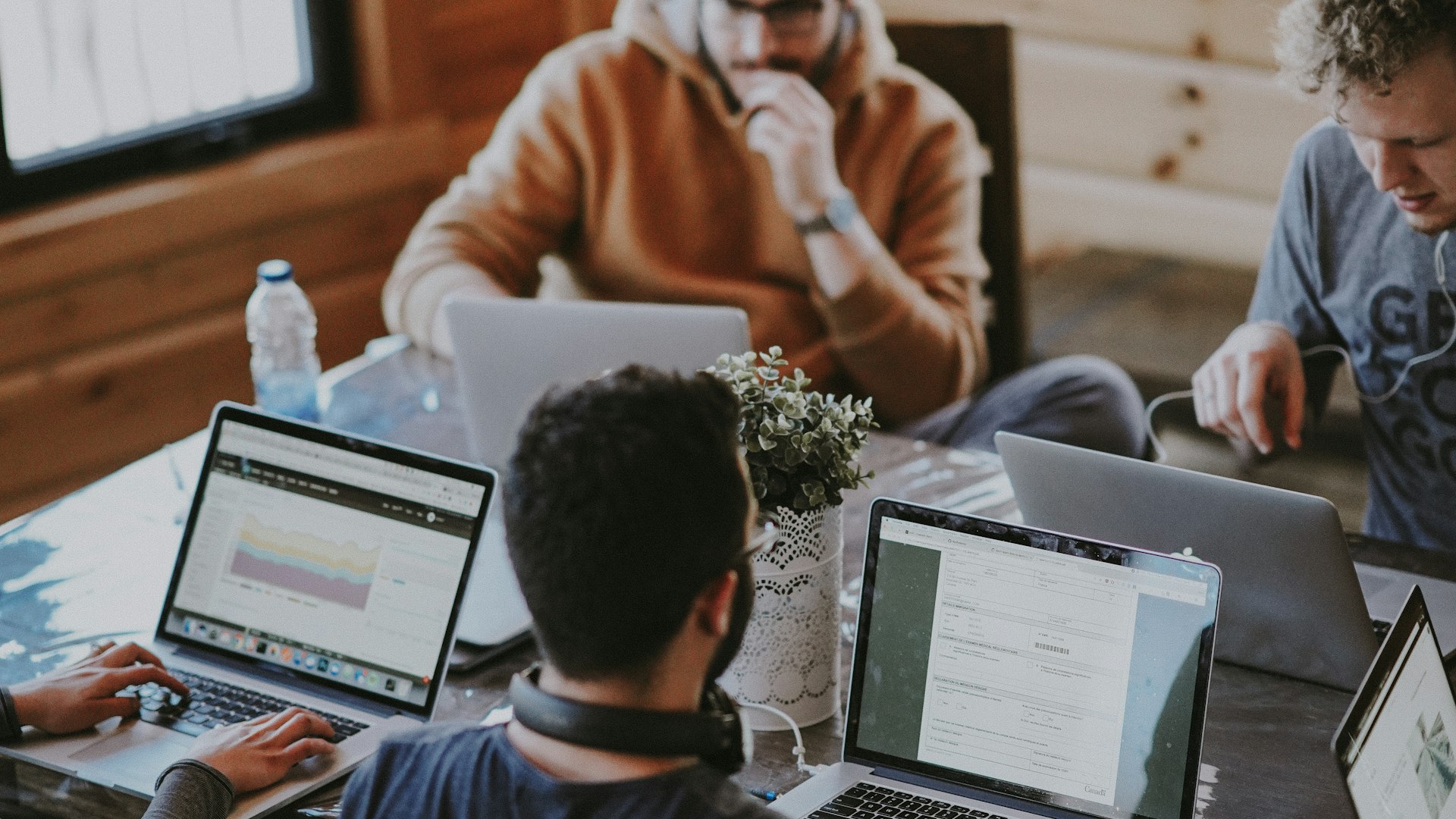 Diverse professional team